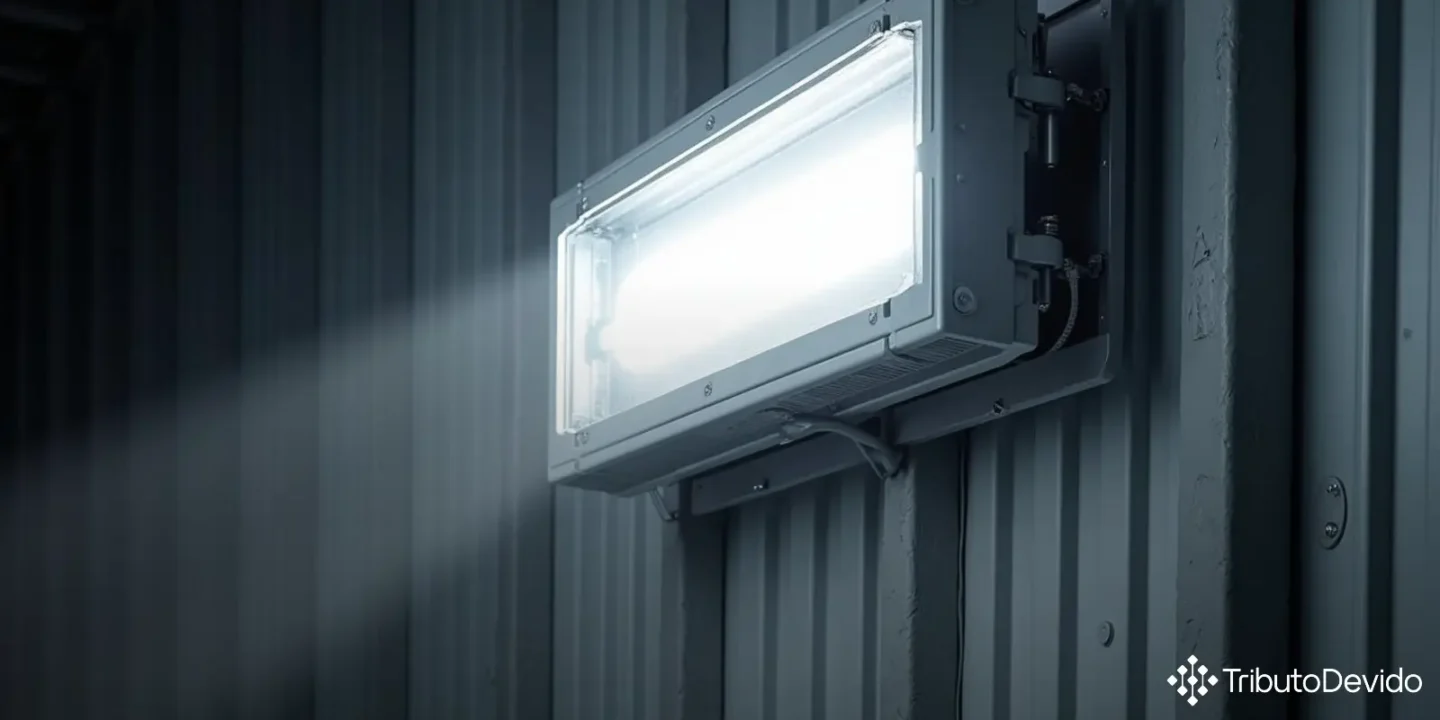 Classificação fiscal luminárias fixáveis parede NCM