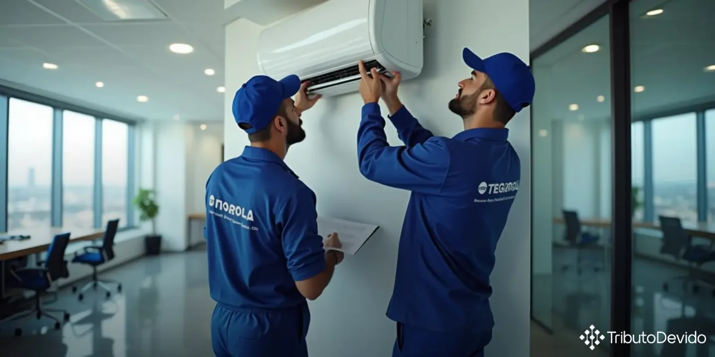 retenção previdenciária em serviços de manutenção de ar condicionado no Simples Nacional