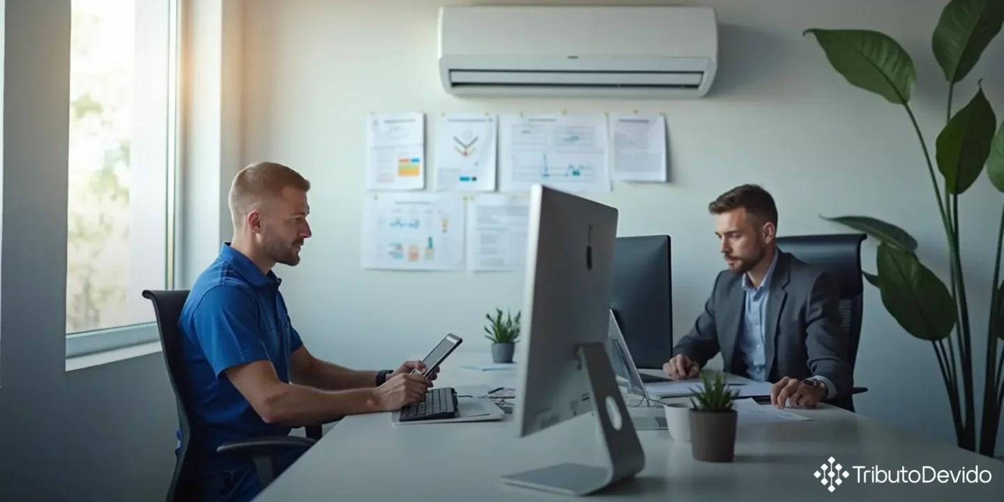 Manutenção de ar condicionado por optantes do Simples Nacional