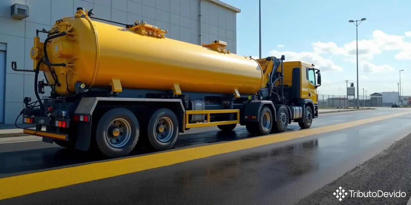 Classificação fiscal máquina projeção tinta demarcação viária