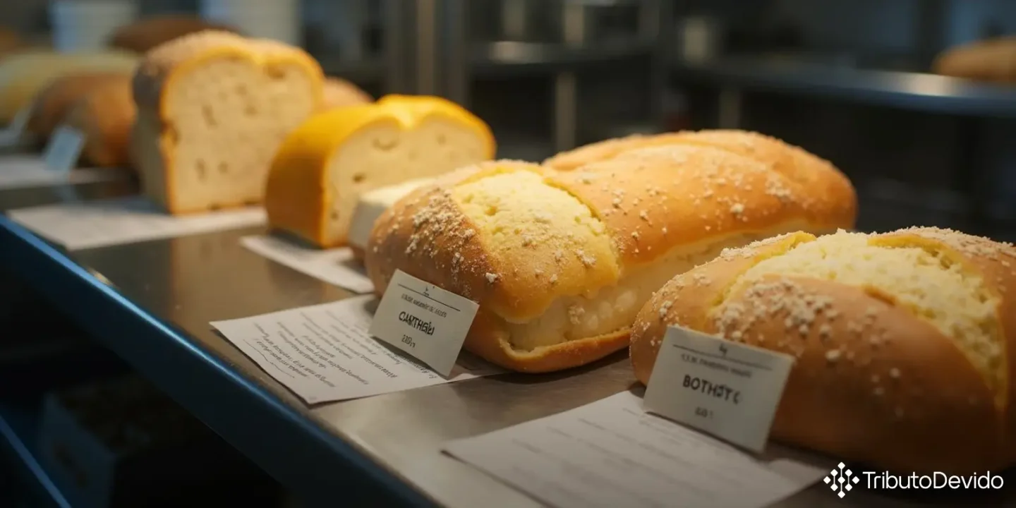 Classificação fiscal massa crua congelada pão francês