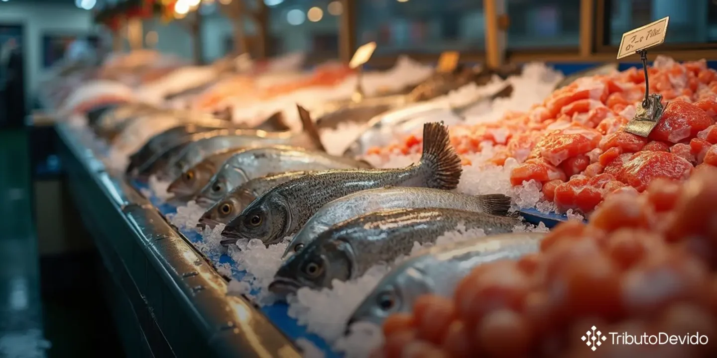 Créditos PIS COFINS na venda de peixes com alíquota zero