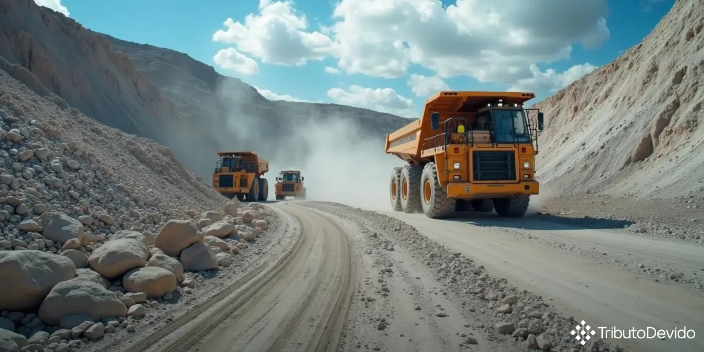 Créditos PIS COFINS veículos manutenção processo produtivo mineradora