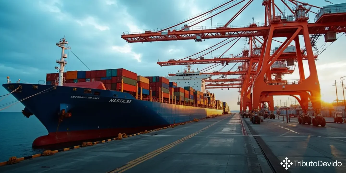 classificação NBS para movimentação de contêineres