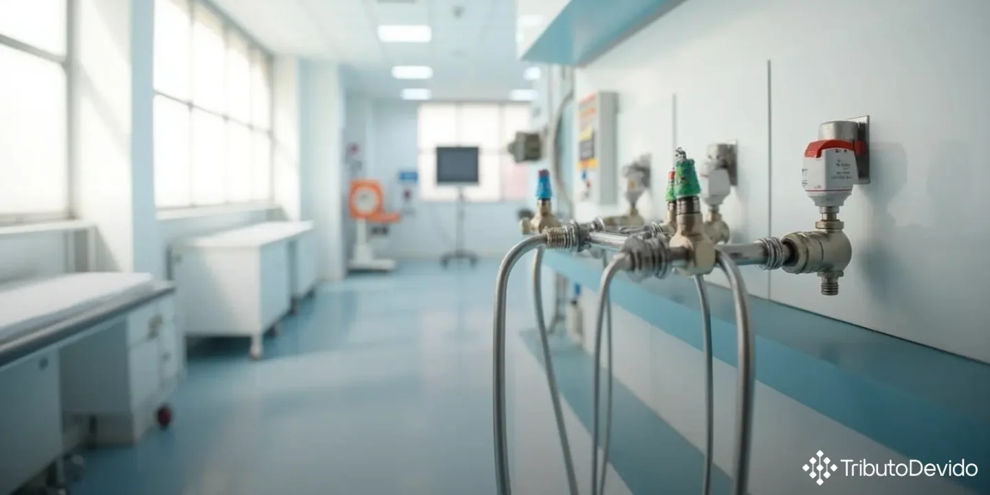 Classificação fiscal NCM painel gases medicinais