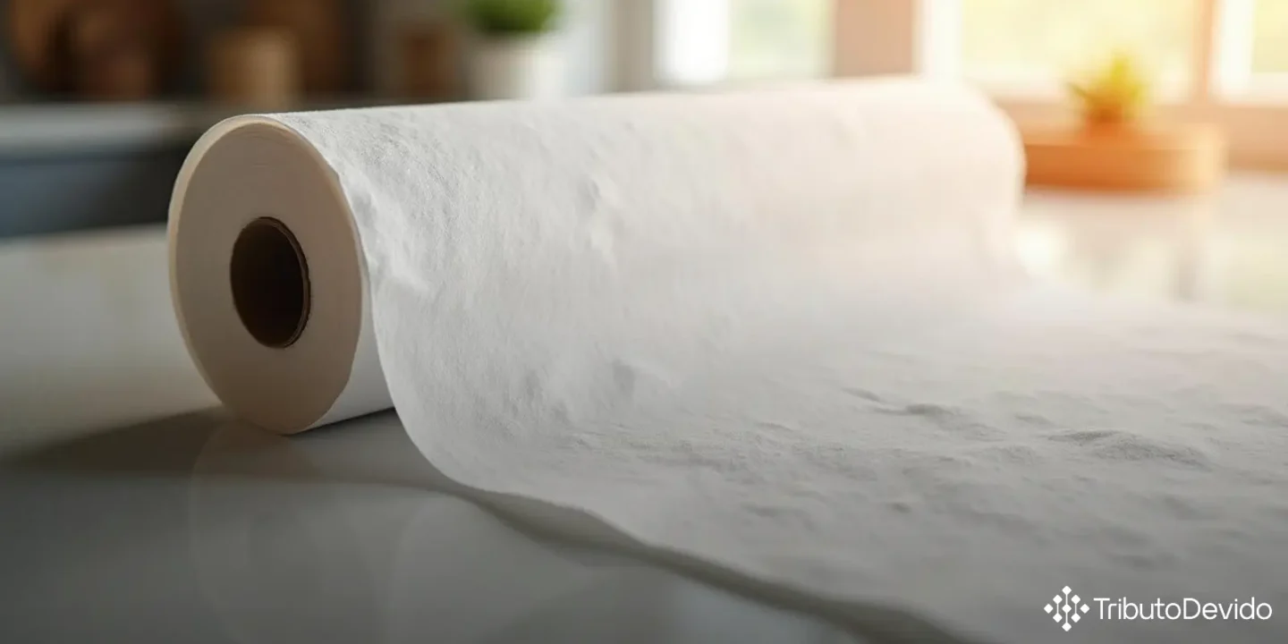 Classificação fiscal de papel toalha para limpeza doméstica na NCM