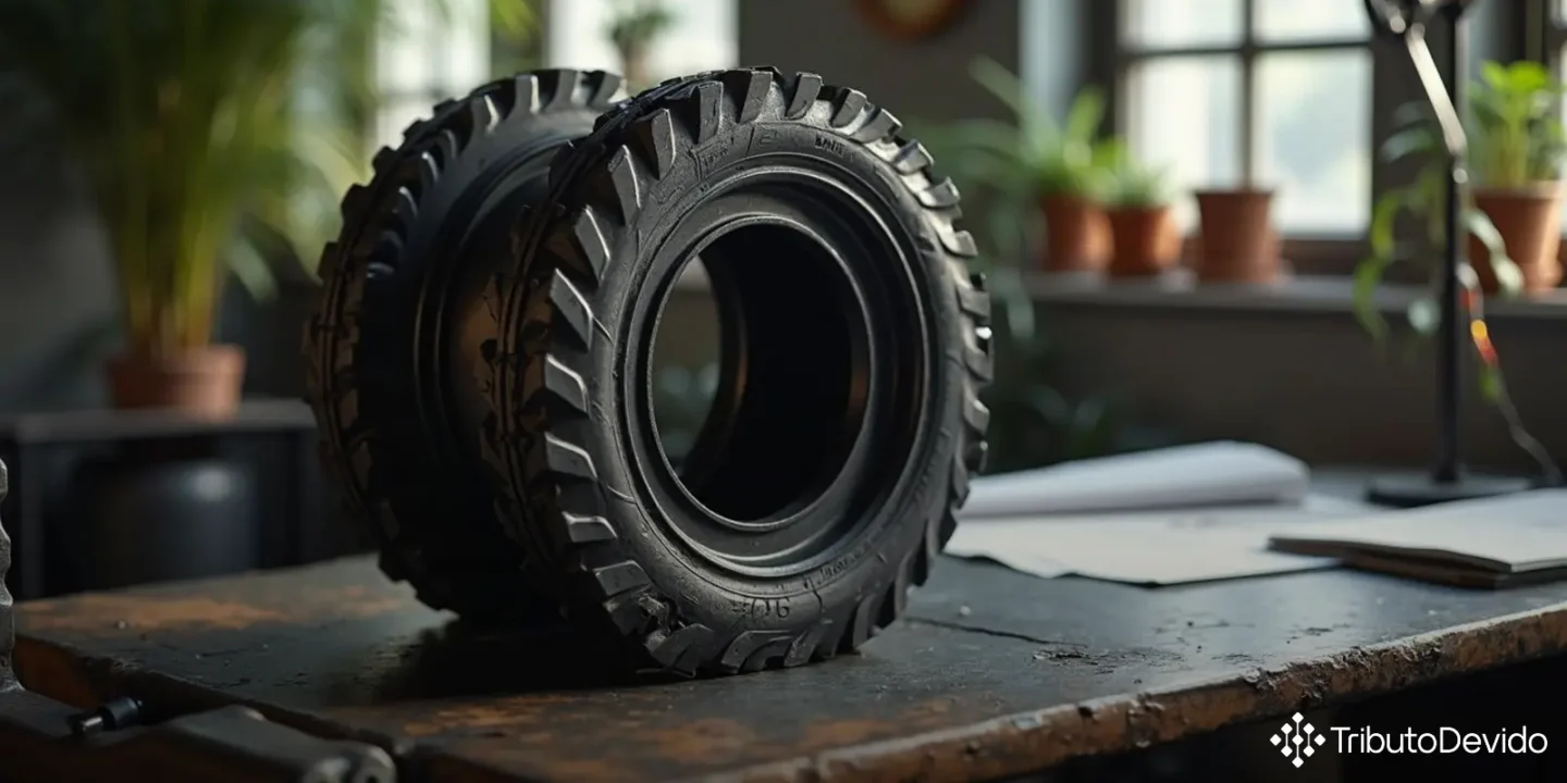 classificação fiscal de pneus para veículos de construção civil na NCM