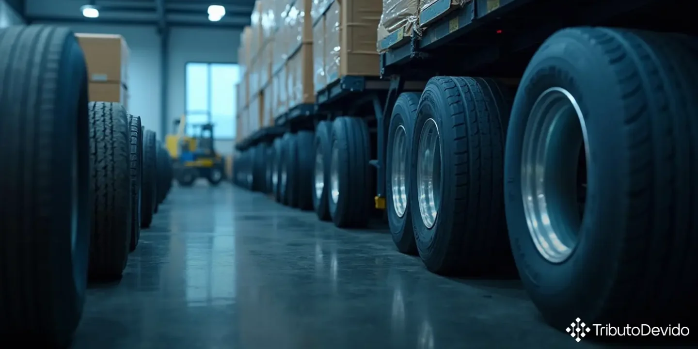 Classificação fiscal pneus caminhonetes NCM