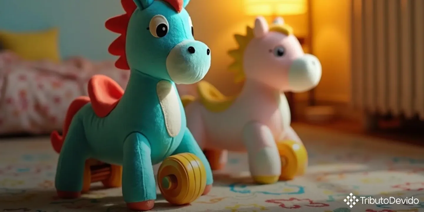 classificação fiscal de brinquedo Pony Cicle