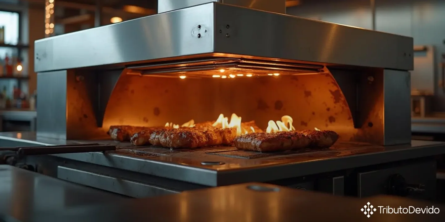 Classificação fiscal NCM porta-espeto automático churrasco