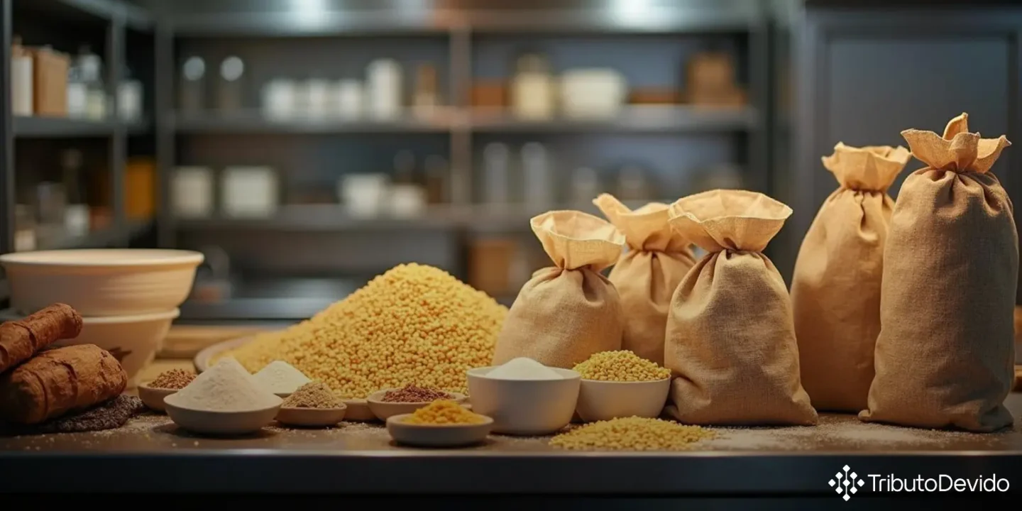 classificação fiscal de pré-mistura para pão de hambúrguer