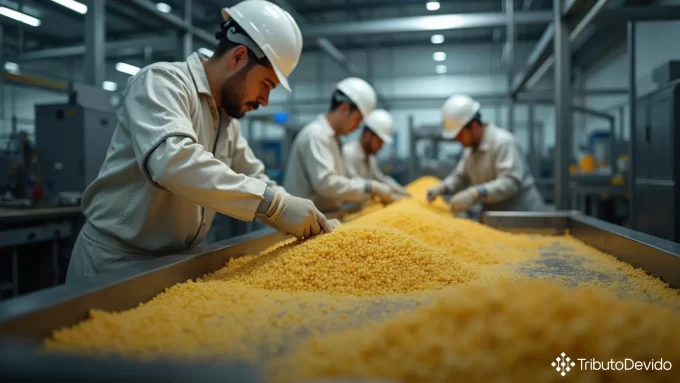 Suspensão de PIS/COFINS na venda de fécula de mandioca