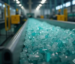 industrialização de cacos de vidro