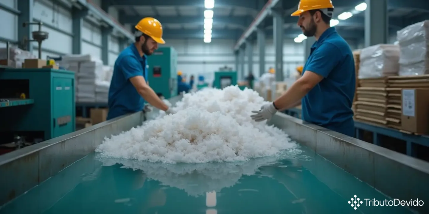 Industrialização papelão reciclado sujeita IPI transformação