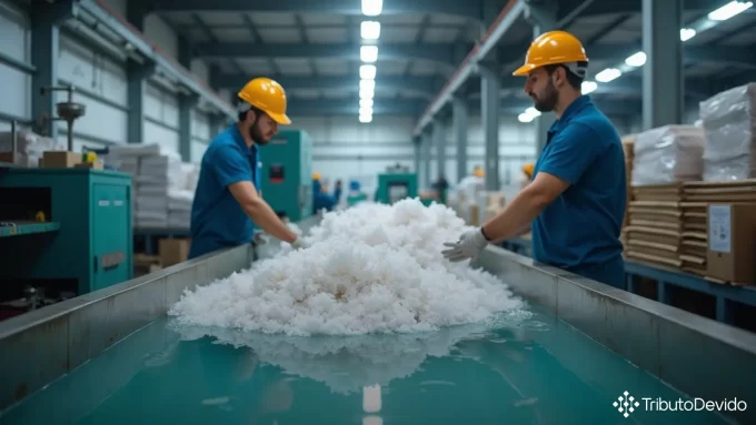 Industrialização papelão reciclado sujeita IPI transformação