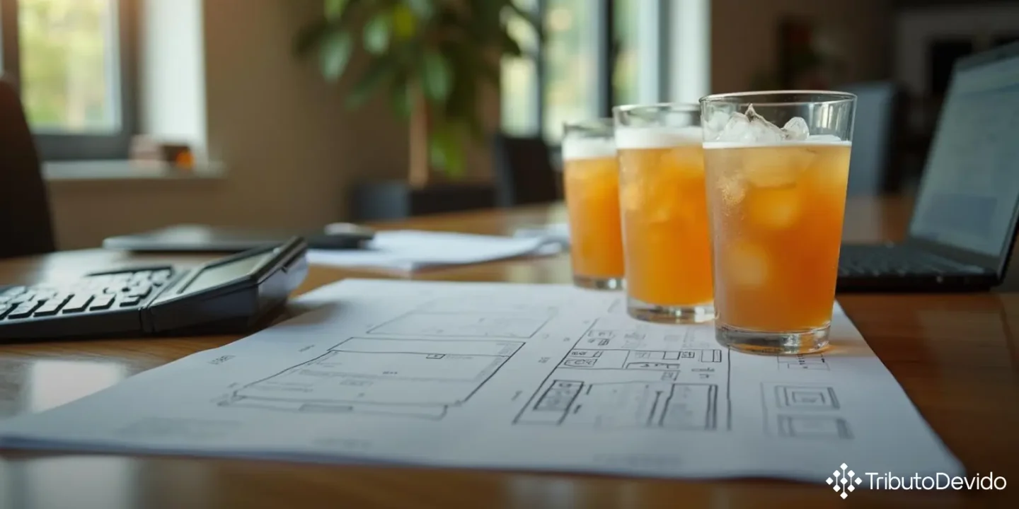 Mudança de regime tributário de bebidas frias