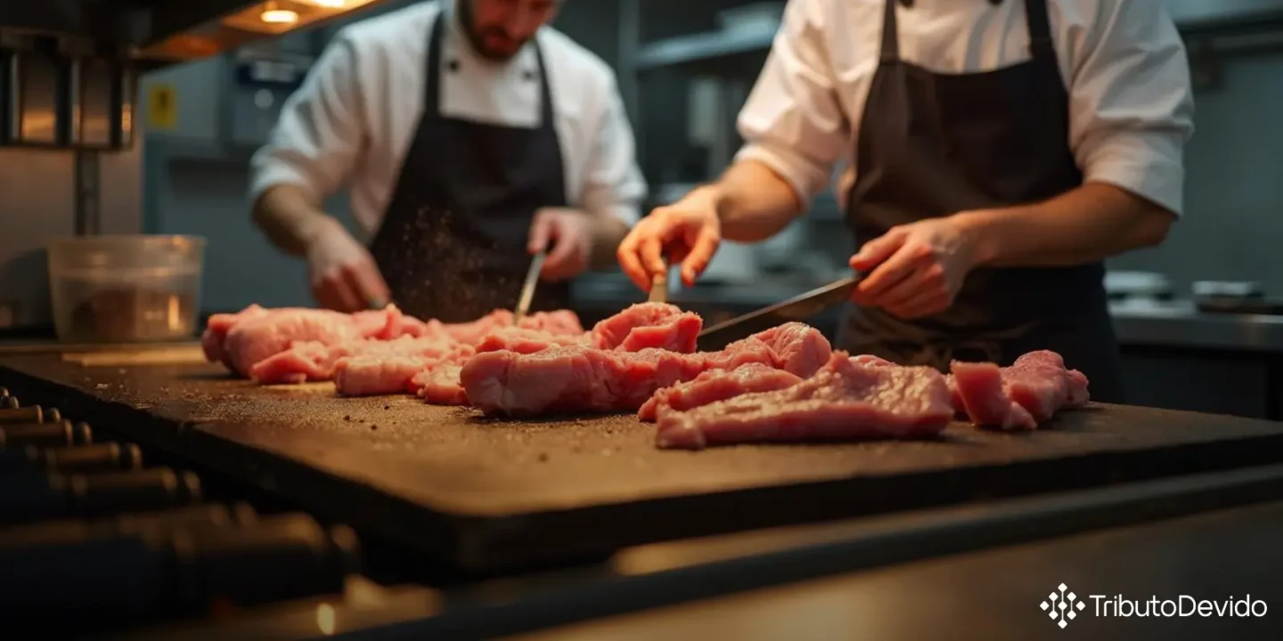 Créditos PIS COFINS restaurantes aquisição carnes insumos
