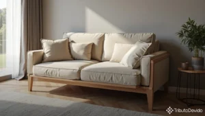 Classificação fiscal sofá-cama estrutura madeira NCM 9401.40.10