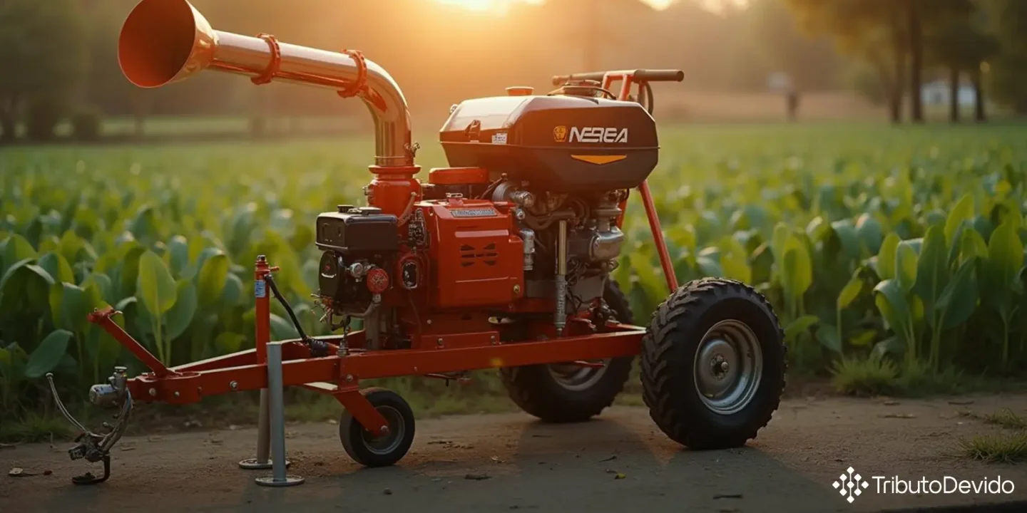 Classificação fiscal de sopradores e sugadores de folhas