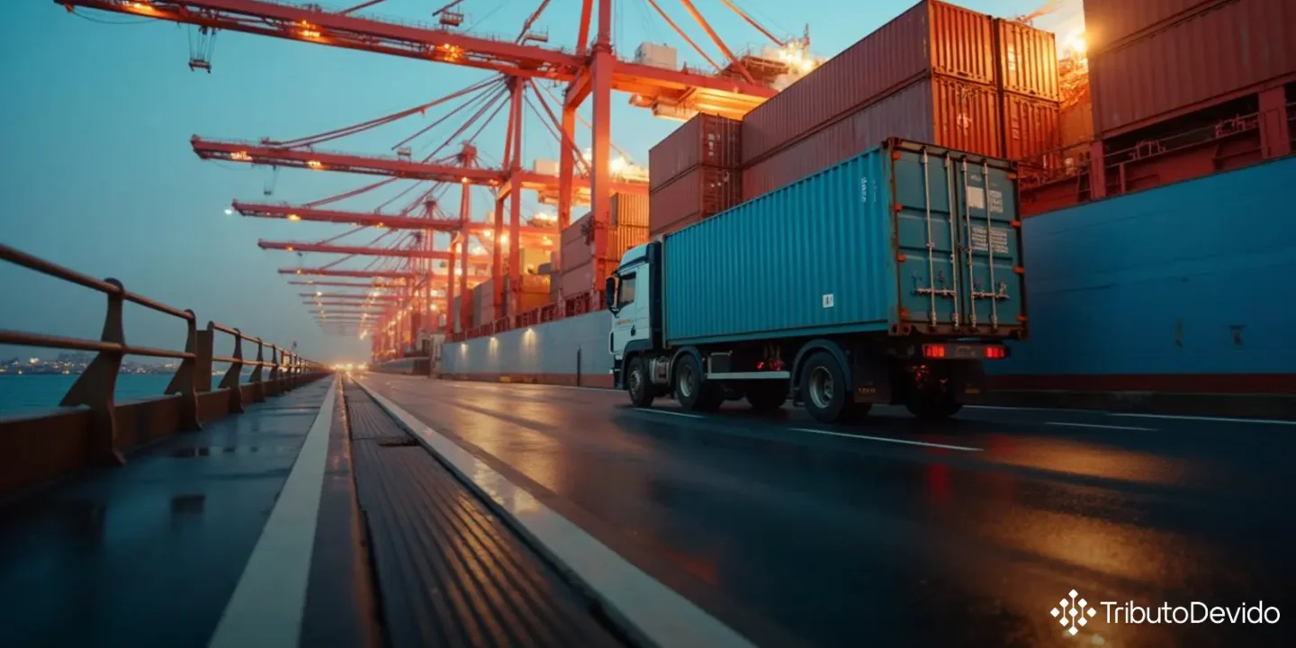 Classificação NBS para transporte intermodal de cargas em contêineres não frigorificados