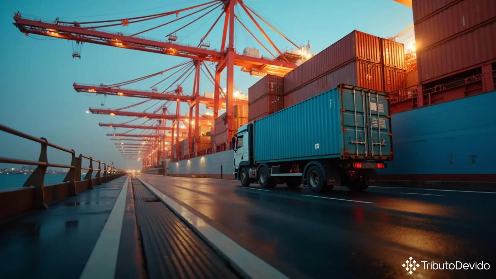 Classificação NBS para transporte intermodal de cargas em contêineres não frigorificados