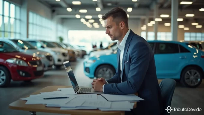 Tributação no Simples Nacional para Comércio de Veículos Usados