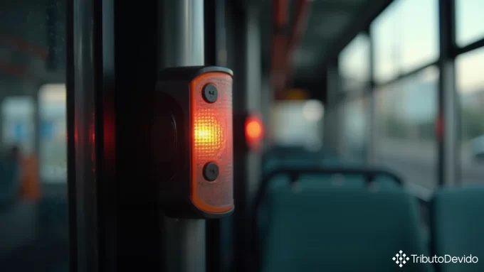 Classificação fiscal botão radiotelecomando para transporte coletivo