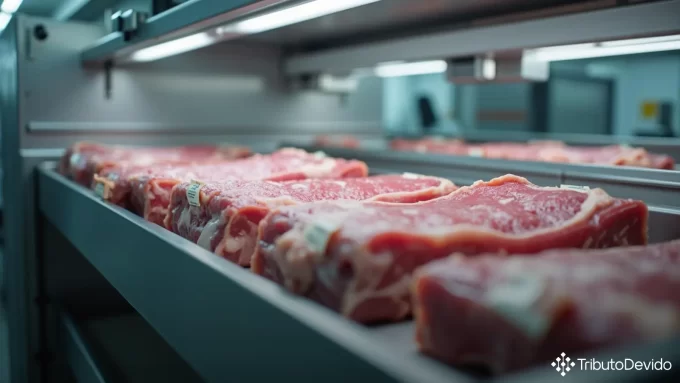 Resfriamento carnes bovina suína aves não constitui industrialização IPI