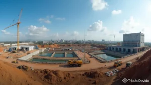 Isenção IRRF serviços empreitada global estação tratamento esgoto
