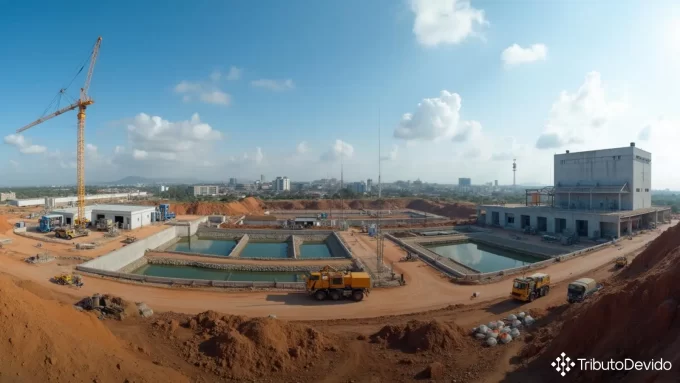 Isenção IRRF serviços empreitada global estação tratamento esgoto