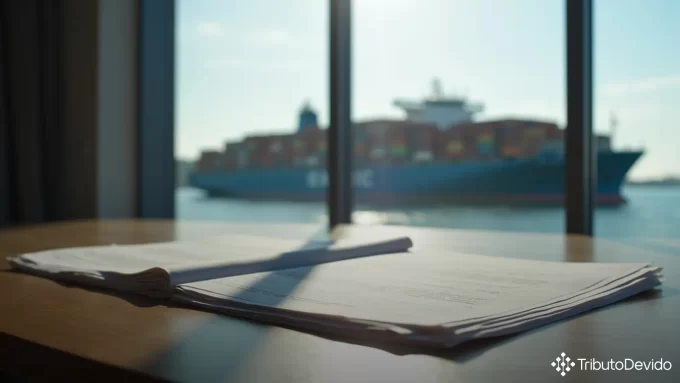 Obrigações acessórias Siscoserv transporte carga internacional