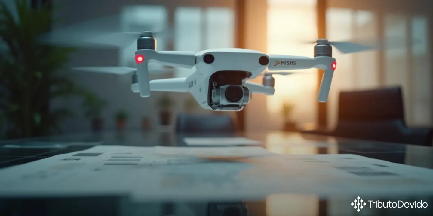 Classificação fiscal Drone câmera integrada