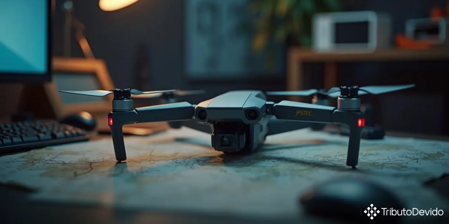 Classificação fiscal drones captação imagens