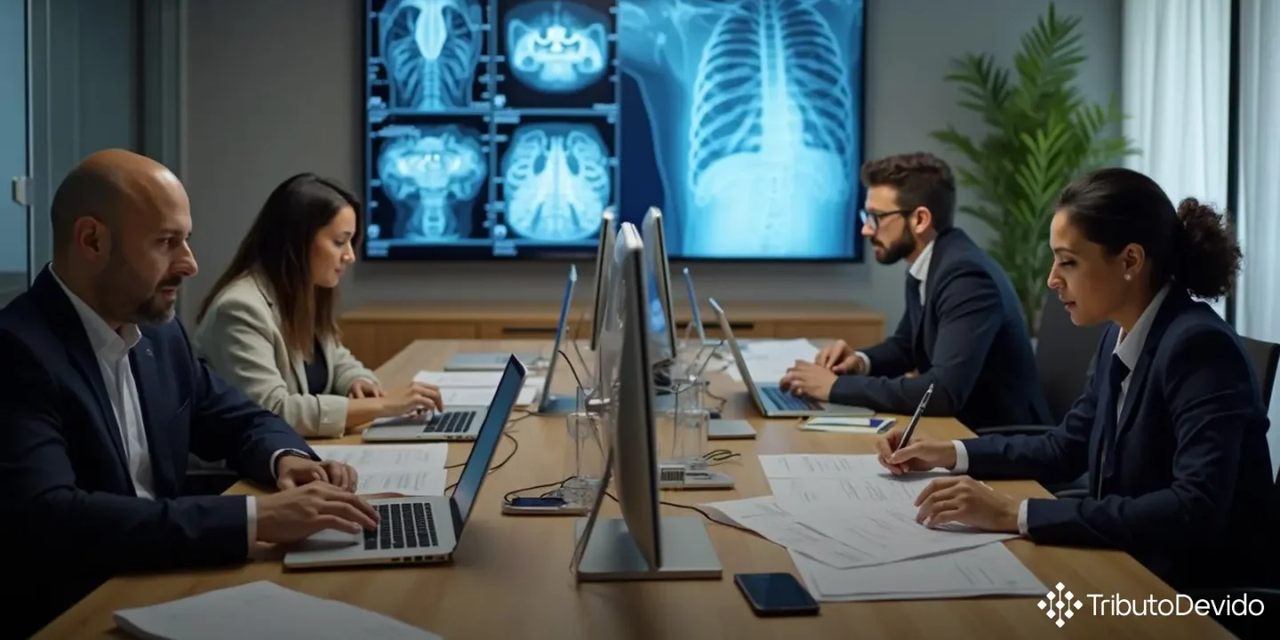 Percentual reduzido Lucro Presumido serviços diagnóstico imagem IRPJ CSLL