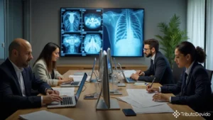 Percentual reduzido Lucro Presumido serviços diagnóstico imagem IRPJ CSLL