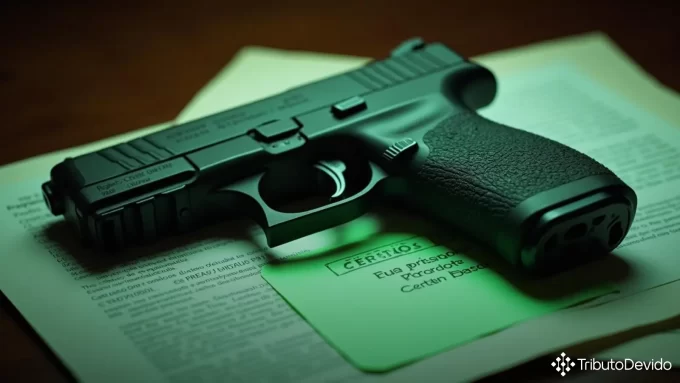 Importação armas competição