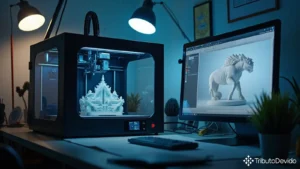 Impressão 3D caracterizada como industrialização