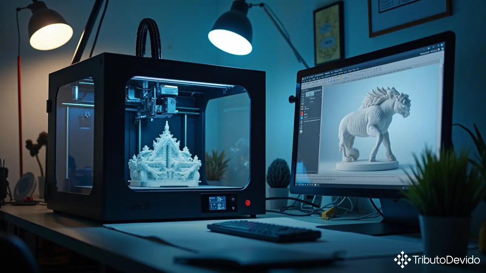 Impressão 3D caracterizada como industrialização