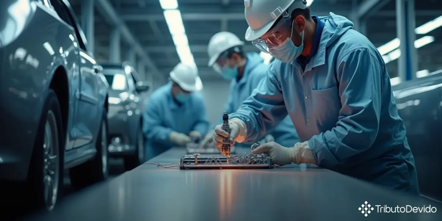 Suspensão IPI industrialização encomenda setor automotivo