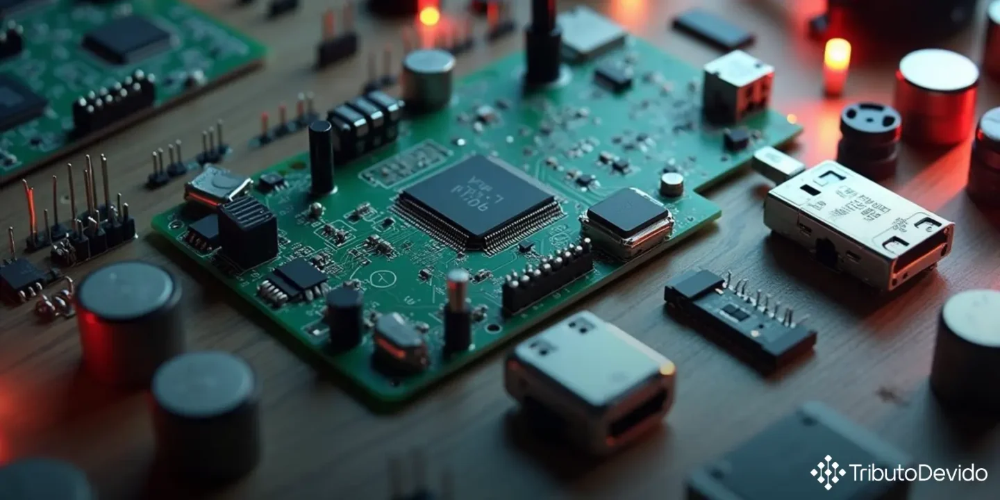 Classificação fiscal conjunto componentes eletrônicos