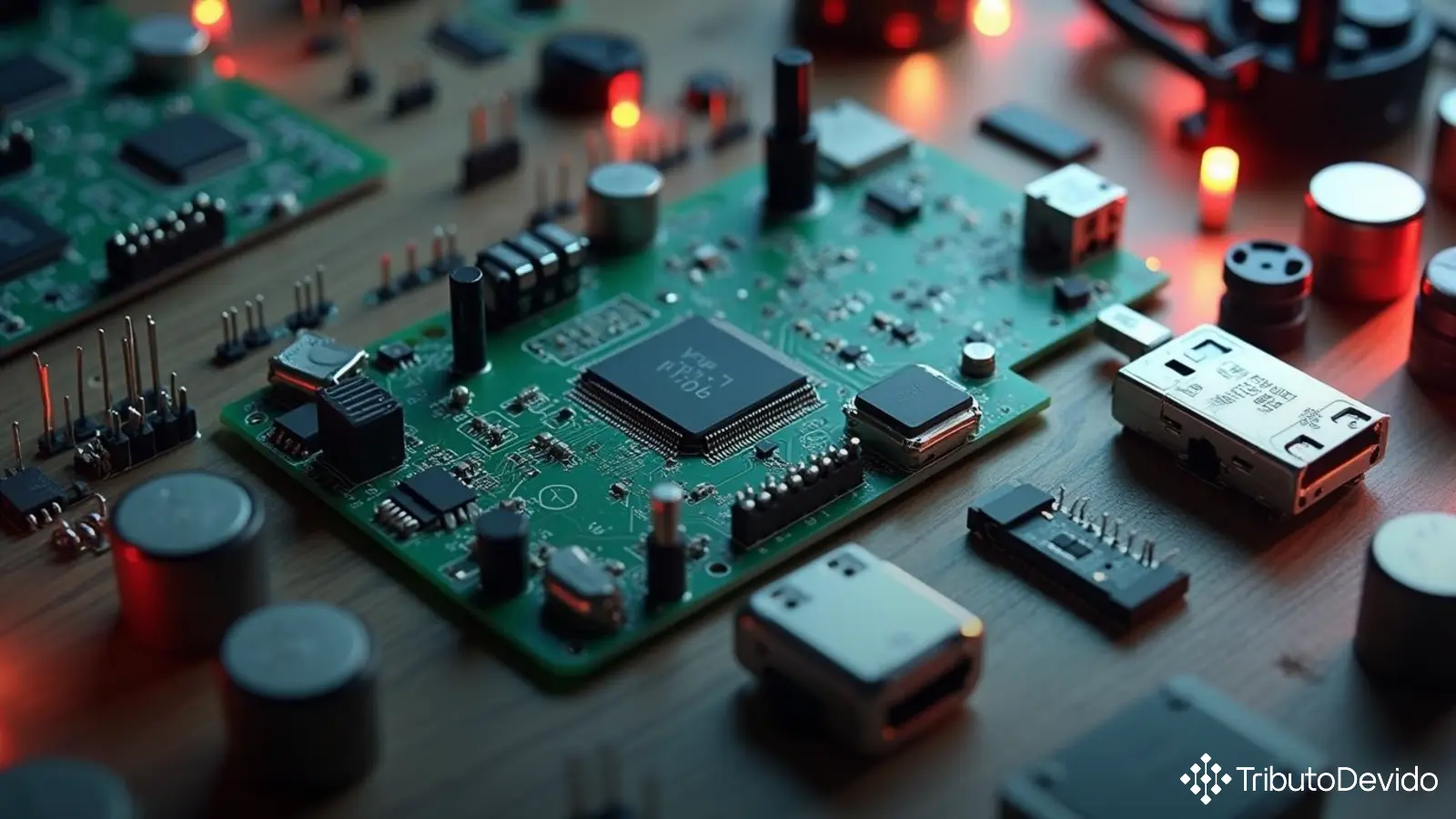 Classificação fiscal conjunto componentes eletrônicos