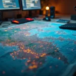 Retenção tributos sistemas mapas geolocalização