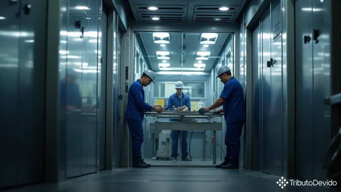 Modernização elevadores retenção fonte IRRF