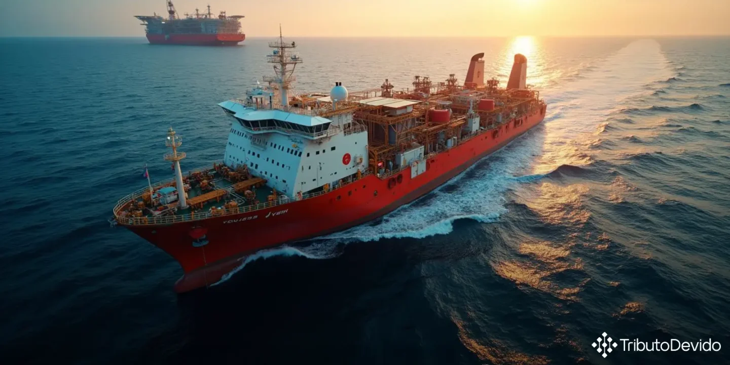 Isenção tributária lucros exterior afretamento navios exploração petróleo