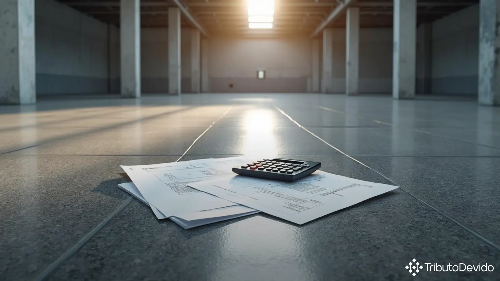 Dispensa de retenção tributária na aplicação de epóxi em pisos