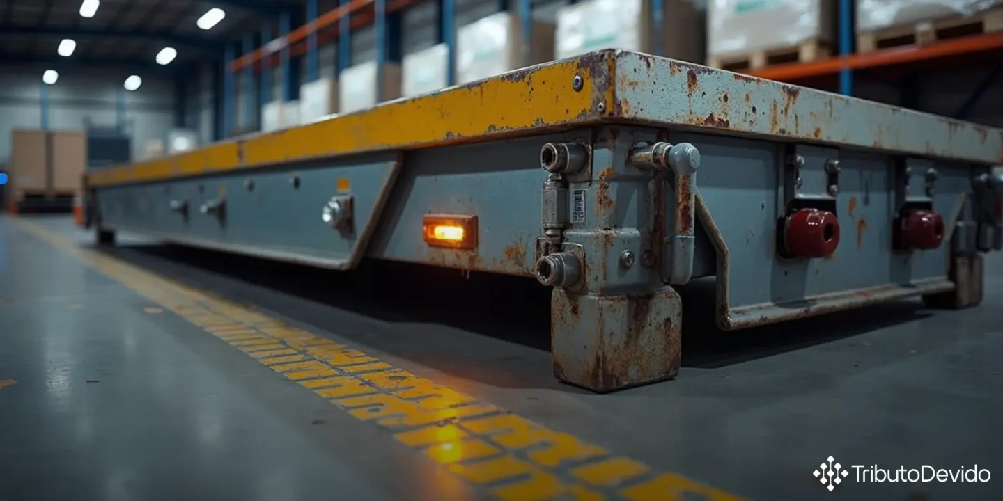 Classificação fiscal estrutura apoio aço