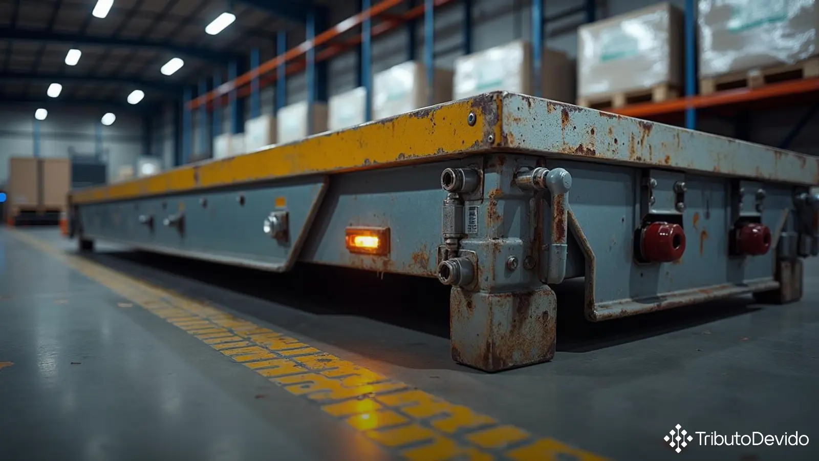 Classificação fiscal estrutura apoio aço