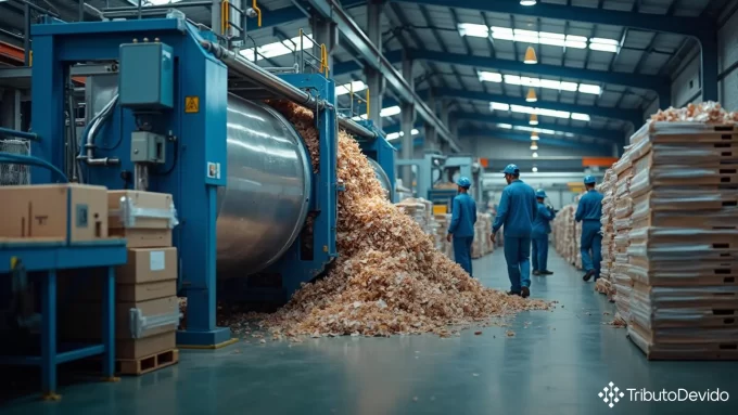 Reciclagem papéis papelão incidência IPI processo industrialização