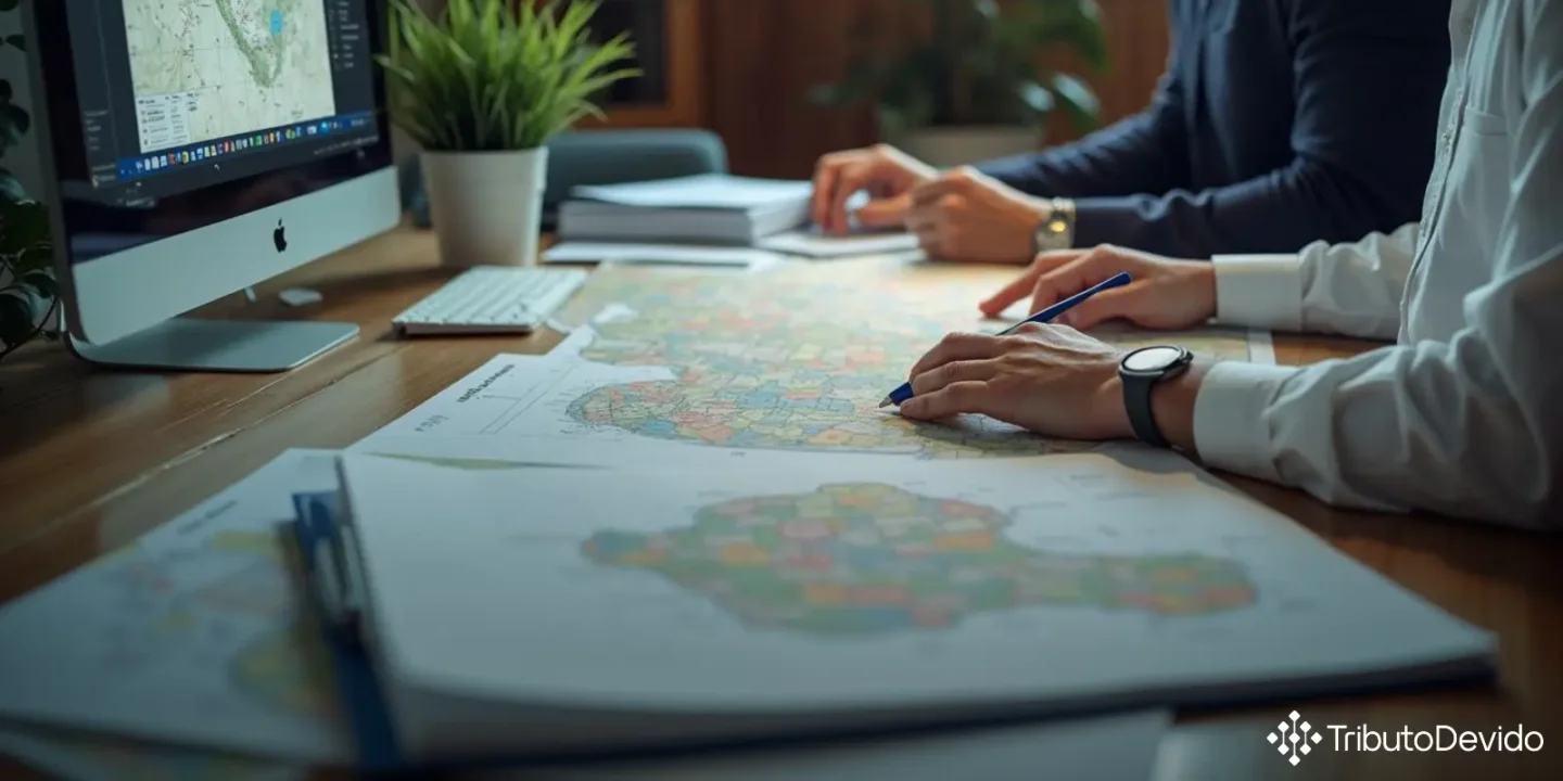 Retenção Tributos Fonte Sistemas Mapas Geolocalização