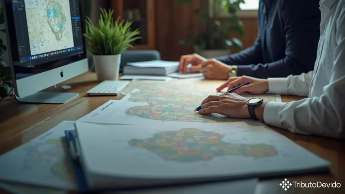 Retenção Tributos Fonte Sistemas Mapas Geolocalização